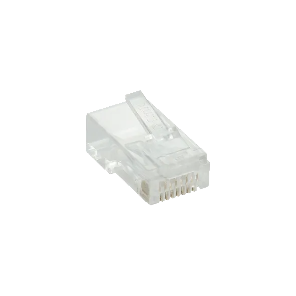 Cat6 UTP Modular Plugs “RJ 45 Cat.6” 100 Pcs. - EL Amin