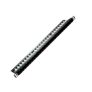 Cat6 UTP Fully Loaded 24 Port Patch Panel 0.5U