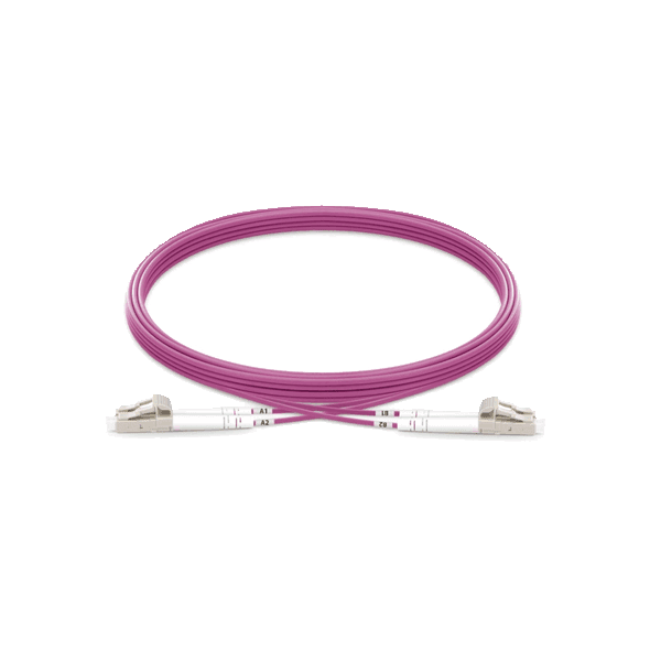 DINTEK DUPLEX PATCH CORD LC LC OM4 1M