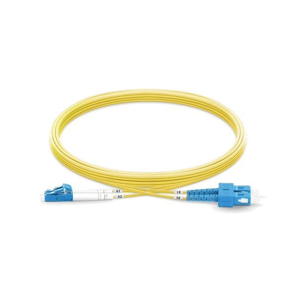 DINTEK DUPLEX PATCH CORD LC SC OS2 1M