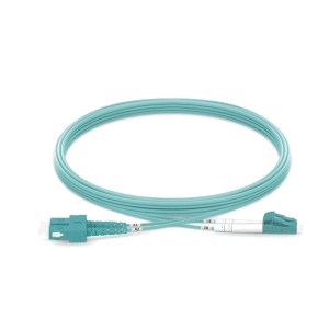 DINTEK DUPLEX PATCH CORD SC LC OM3 1M