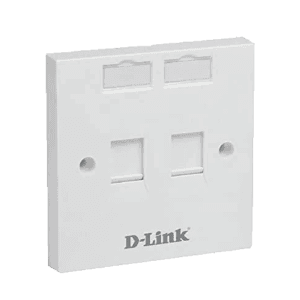 Faceplate Double UK 1