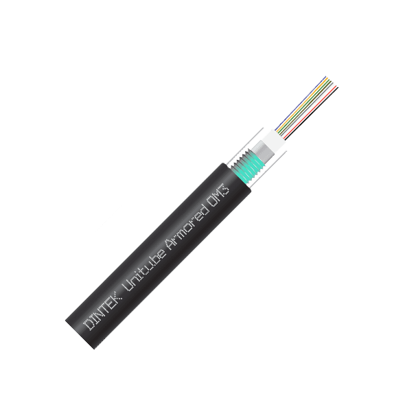 Light LINKS OM3 Unitube Armored Fiber Cable