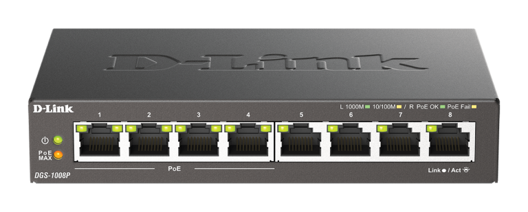 DGS1008PF1Image LFront (1)