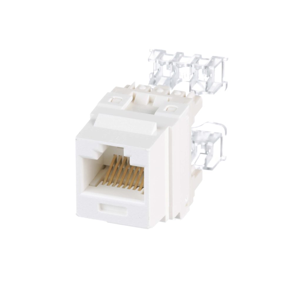 Panduit UTP RJ45 Cat 6 Punchdown Keystone Jack Module, AW 2 102153788 1